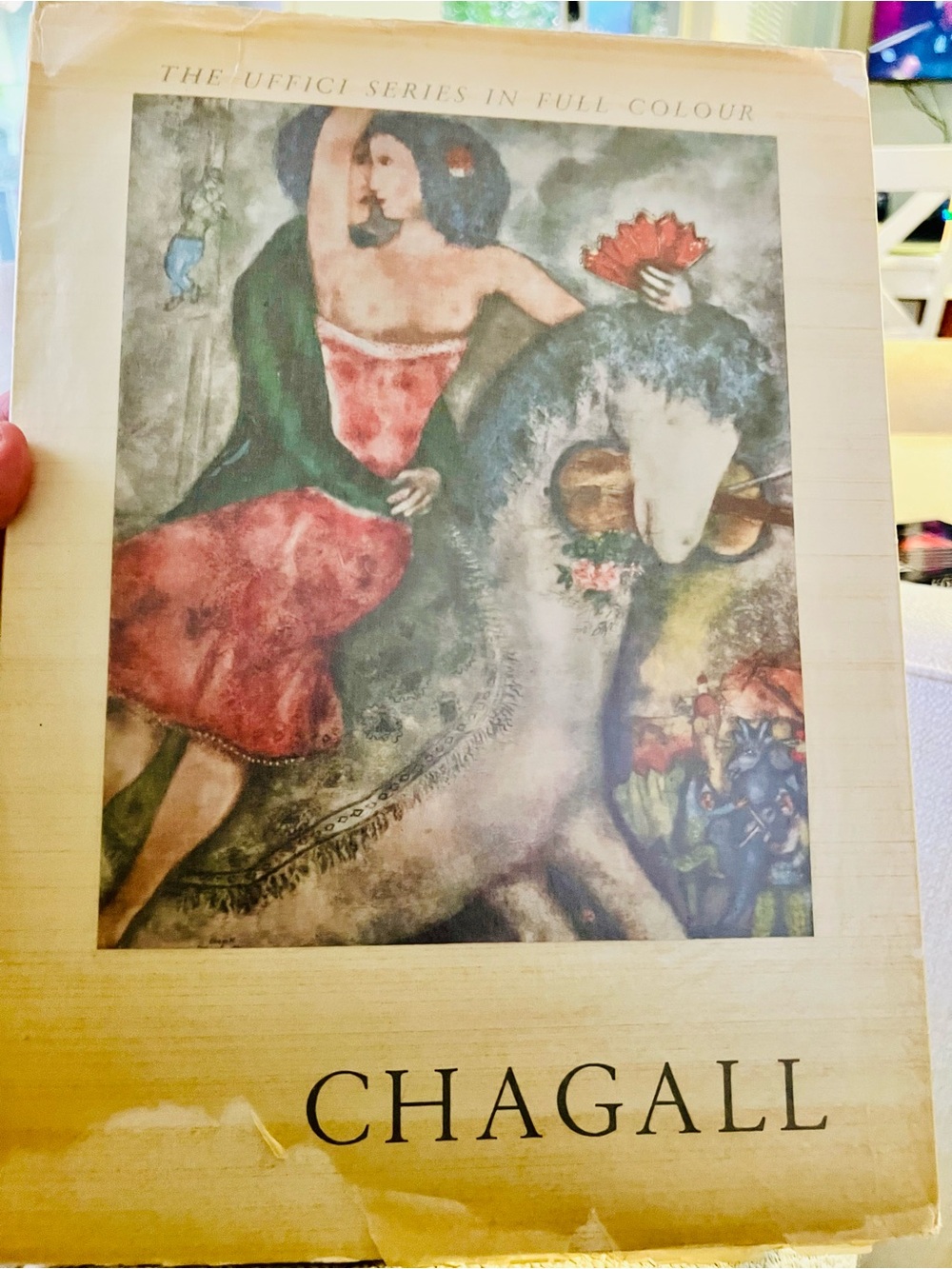 Vintage 1960 Art  Book titled Chagall:  The Uffici Series In Full Colour.